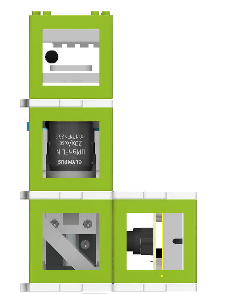 Microscope Assembly - Side View